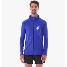 Compressport 3D Thermo Seamless Hoodie Zip felső