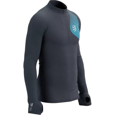 Compressport Winter Trail Postural LS Top férfi hosszú ujjú sportfelső