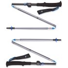 Black Diamond Distance FLZ Poles 110-125 cm összehajtható teleszkópos túra- és terepfutó bot