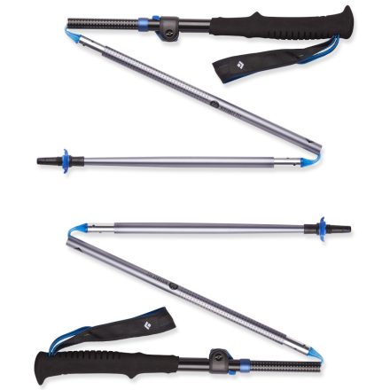 Black Diamond Distance FLZ Poles 110-125 cm összehajtható teleszkópos túra- és terepfutó bot