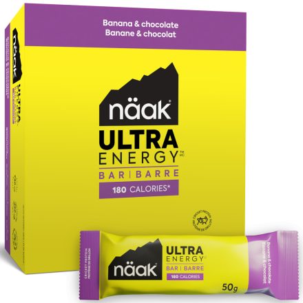 Näak Ultra Energy™ Bar energiaszelet box banán-csokoládé 12x50 g  