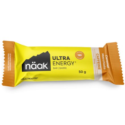 Näak Ultra Energy™ Bar koffeines energiaszelet caramel-macchiato 50 g 