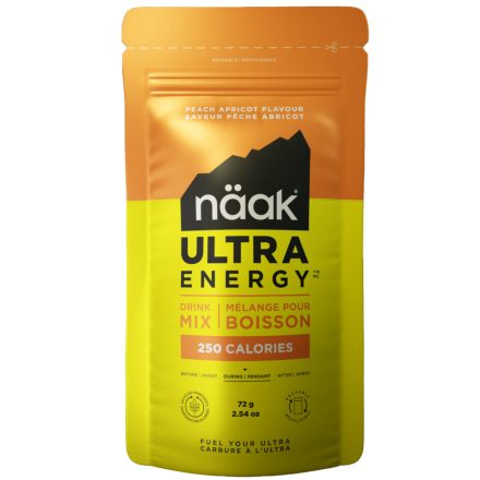 Näak Ultra Energy™ Drink Mix energia italpor őszibarack-sárgabarack 72 g