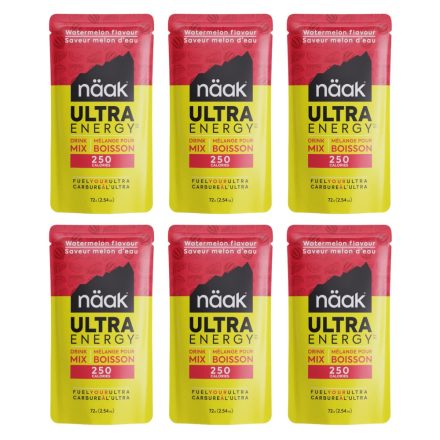 Näak Ultra Energy™ Drink Mix energia italpor box görögdinnye 6 x 72 g