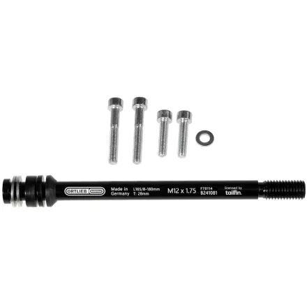 Ortlieb Thru Axle M6-Connector átütőtengely adapter 1,75 mm