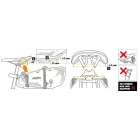 Ortlieb Seat-Pack QR 13 L kerékpáros nyeregtáska