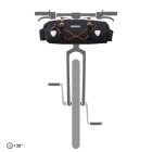 Ortlieb Handlebar Pack Flex vízálló kerékpáros kormánytáska 15 L