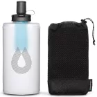 Hydrapak Packflask Kit 750ml hátizsákra rögzíthető kulacs szűrővel 