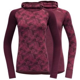   Devold Kvitegga Merino 230 Hoodie kifordítható női kapucnis gyapjú felső