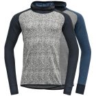 Devold Kvitegga Merino 230 Hoodie kifordítható férfi kapucnis gyapjú felső