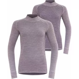   Devold Kvitegga Merino 230 Cross Neck kifordítható női gyapjú felső