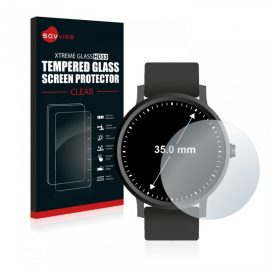   Savvies HD33 Clear edzett üveg kijelzővédő fólia Garmin Fenix 6S órákhoz, 35 mm