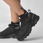 Salomon X Ward Leather GTX női túracipő