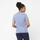 Salomon Essential Logo SS Tee női póló