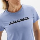 Salomon Essential Logo SS Tee női póló
