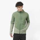 Salomon Outline Warm Hybrid Hoodie férfi hibrid dzseki