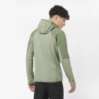 Salomon Outline Warm Hybrid Hoodie férfi hibrid dzseki