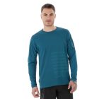 Salomon Sense Aero LS Tee GFX férfi hosszú ujjú technikai futófelső