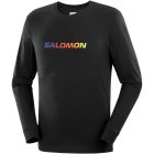 Salomon Sal Logo Perf LS Tee férfi hosszúujjú póló
