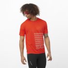 Salomon Sense Aero SS Tee GFX férfi futópóló