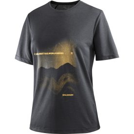Salomon ShakeOut Core SS Tee GTS női futópóló