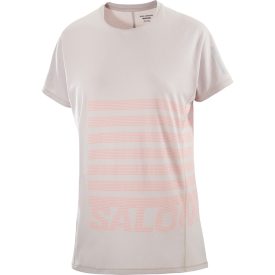 Salomon Sense Aero SS Tee GFX női futópóló