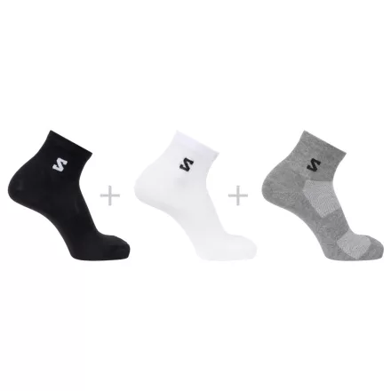 Salomon Everyday Lite Quarter 3 Pack unisex zokni