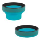 Lifeventure Ellipse Flexi Mug összecsukható szilikon pohár 350 ml