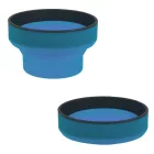 Lifeventure, Ellipse Flexi Mug összecsukható szilikon pohár 350 ml Navy