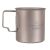 Lifeventure Titanium Mug bögre 450 ml