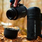 Lifeventure Widemouth Vacuum Bottle rozsdamentes acél étel-, ital termosz 1000 ml