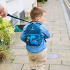 LittleLife Friendly Faces kisgyerek hátizsák biztonsági szárral