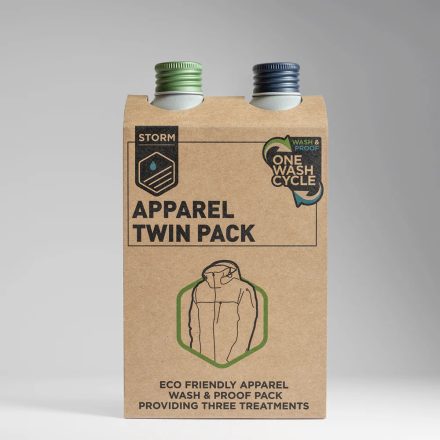 Storm Apparel Twin mosó-, és impregnálószer csomag 2x225 ml