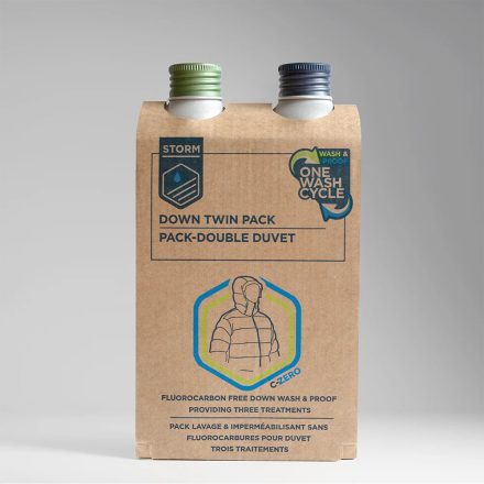 Storm Down Twin pehely mosó-, és impregnálószer csomag 2x225 ml