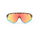 Rudy Project Defender Team Bahrain-Mclaren MultiLaser Orange  Black-Azur napszemüveg