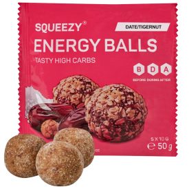 Squeezy Energy Balls Datolya-Tigrismogyoró ízben 50g