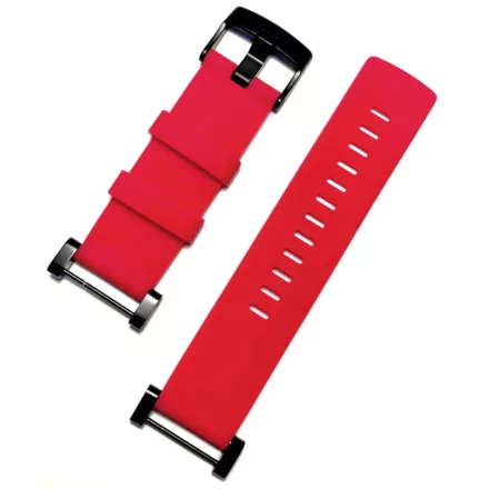 Suunto Core Flat Silicone Rubber Strap Red