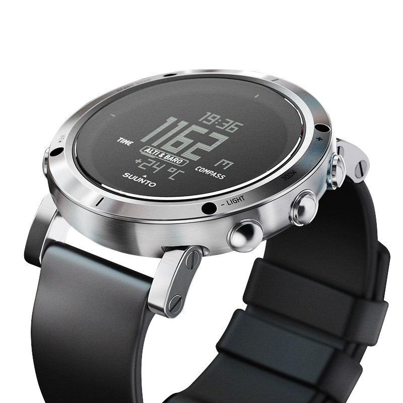 Suunto brushed steel sale