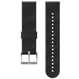   Suunto 20 mm Urban 1 Silicone Strap Black óraszíj 3 Fitness órákhoz
