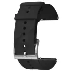 Suunto 20 mm Urban 1 Silicone Strap Black óraszíj 3 Fitness órákhoz