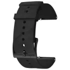 Suunto 20 mm Urban 1 Silicone Strap All Black óraszíj 3 Fitness órákhoz