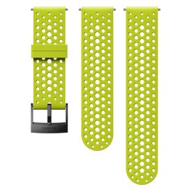  Suunto 24 mm Athletic 1 Silicone Strap Lime/Black szilikon óraszíj