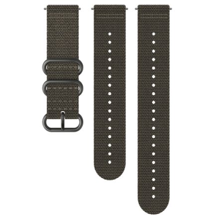 Suunto 24 mm Explore 2 Textile Strap Foliage Gray textil óraszíj