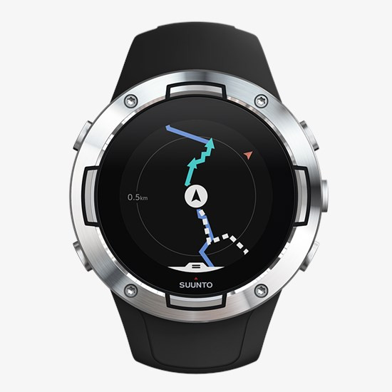 Suunto 5 Black Steel multisport GPS ra Sarkcsillag Sport bolt