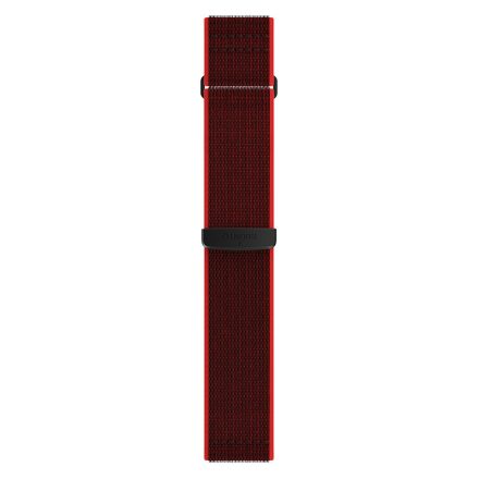Suunto 24 mm Athletic 6 Loop Strap Red Velcro textil óraszíj