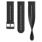 Suunto 24 mm Athletic 7 Silicone Strap Charcoal Black szilikon óraszíj