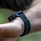 Suunto 24 mm Athletic 7 Silicone Strap Charcoal Black szilikon óraszíj