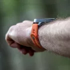 Suunto 24 mm Athletic 7 Silicone Strap Granite Orange szilikon óraszíj
