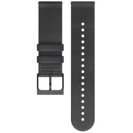   Suunto 22 mm Urban 6 Leather Strap All Black bőr óraszíj M