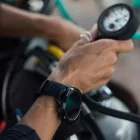 Suunto 22 mm Dive 1 Silicone óraszíj All Black